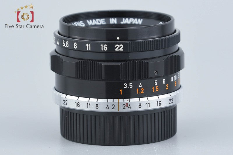 Canon 35mm f/2 L39 LTM Leica Thread Mount Lens
