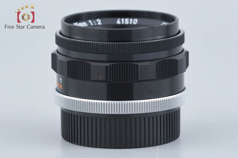 Canon 35mm f/2 L39 LTM Leica Thread Mount Lens