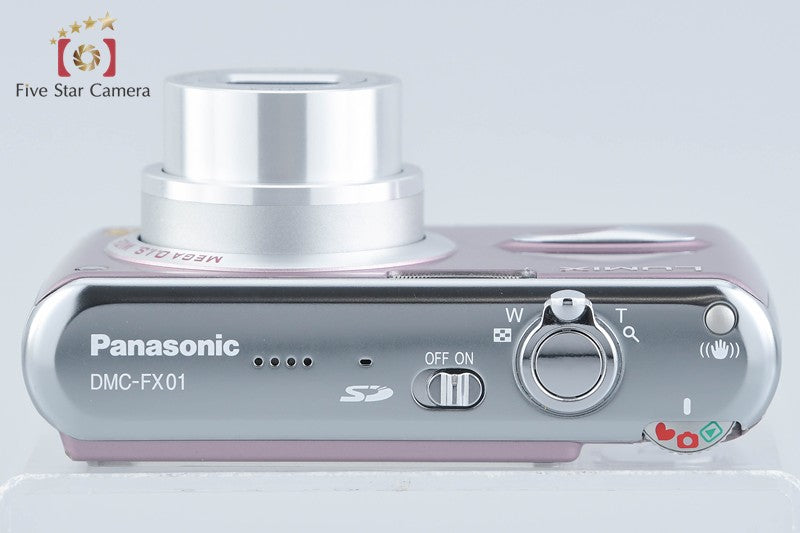 Panasonic LUMIX DMC-FX01 Misty Pink 6.0 MP Digital Camera