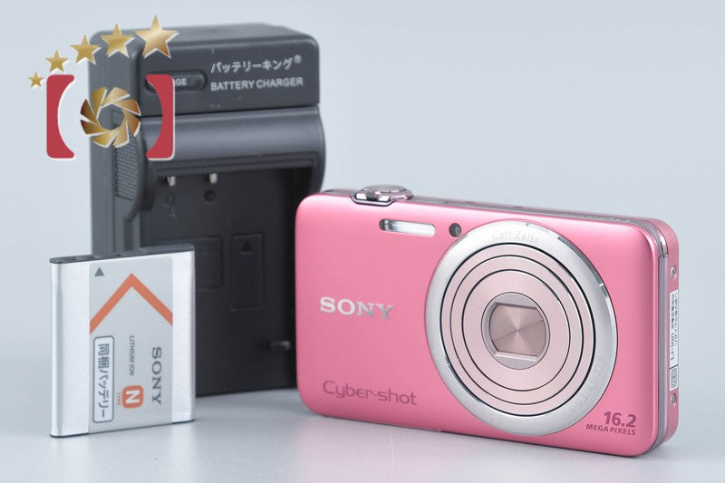 SONY Cyber-shot DSC-WX30 Pink 16.2 MP Digital Camera [Japanese Language Only]