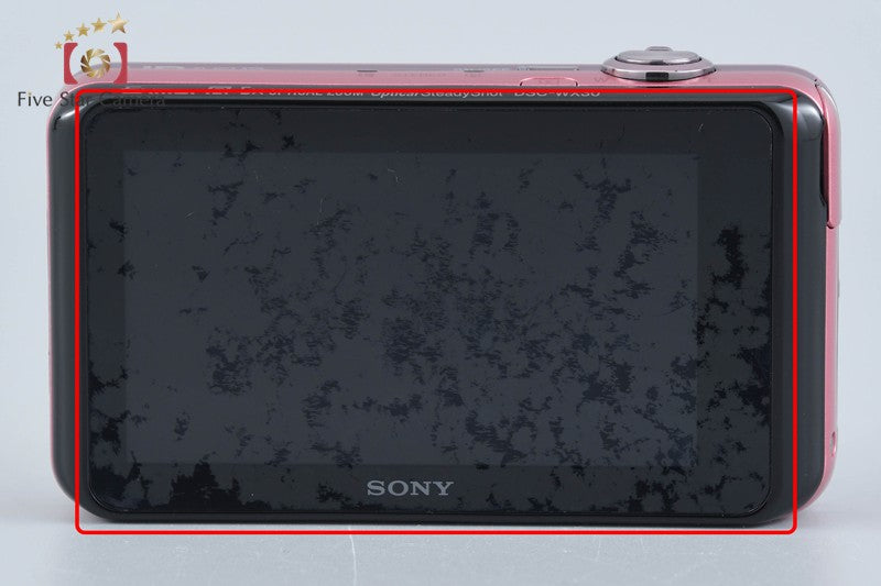 SONY Cyber-shot DSC-WX30 Pink 16.2 MP Digital Camera [Japanese Language Only]