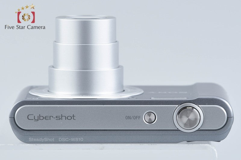 Sony Cyber-Shot DSC-W810 Silver 20.1 MP Digital Camera [Japanese Language Only]