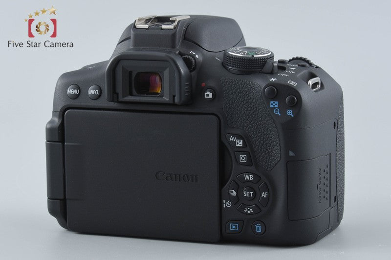 Canon EOS Kiss X8i / Rebel T6i / 750D 24.2 MP DSLR EF-S 18-55 55-250 Lenses