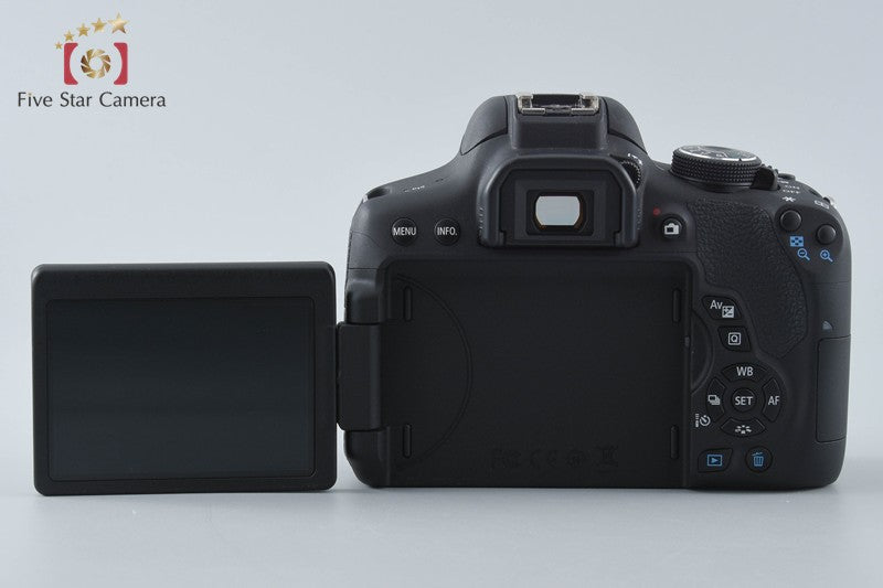 Canon EOS Kiss X8i / Rebel T6i / 750D 24.2 MP DSLR EF-S 18-55 55-250 Lenses