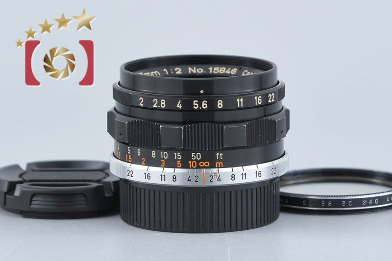 Canon 35mm f/2 L39 LTM Leica Thread Mount Lens