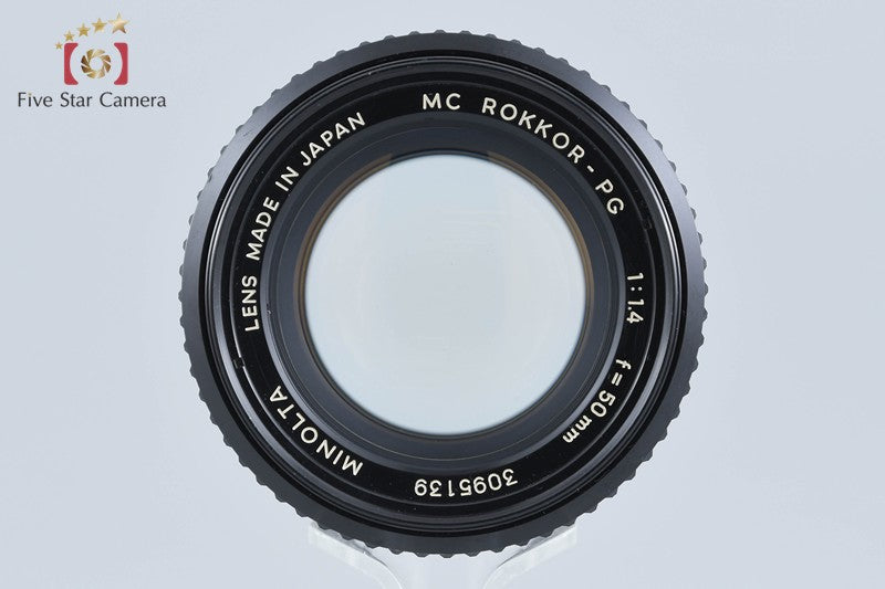 Minolta MC ROKKOR-PG 50mm f/1.4