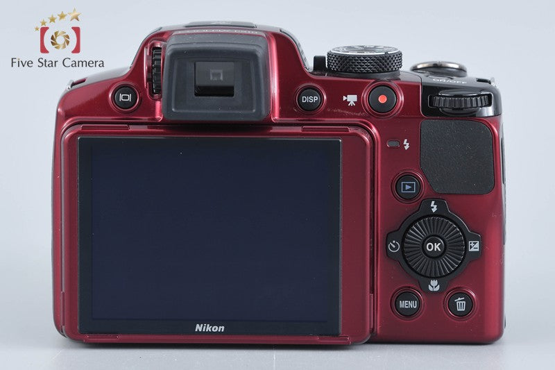 Nikon COOLPIX P510 Red 16.1 MP Digital Camera from Japan
