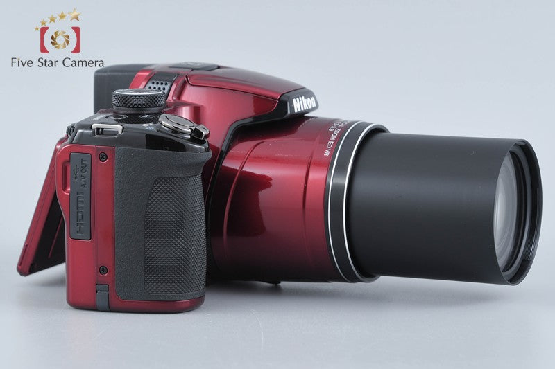 Nikon COOLPIX P510 Red 16.1 MP Digital Camera from Japan