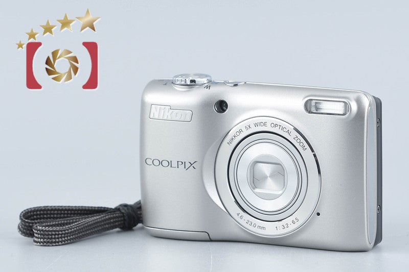 Nikon COOLPIX L26 Silver 16.1 MP Digital Camera