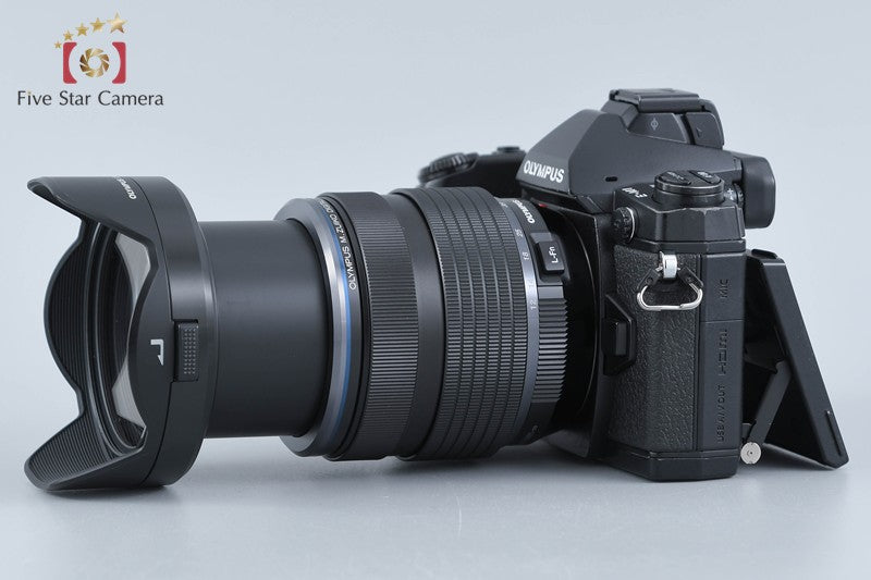Olympus OM-D E-M1 Black 16.3 MP Digital Camera 12-40 Lens w/ Box