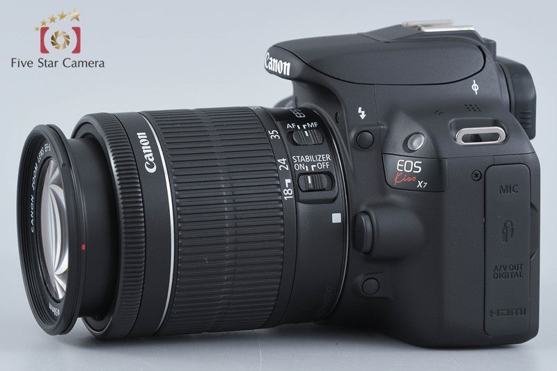 "Count 91" Canon EOS Kiss X7 / Rebel SL1 / 100D 18.0 MP DSLR 18-55 Lens w/ Box