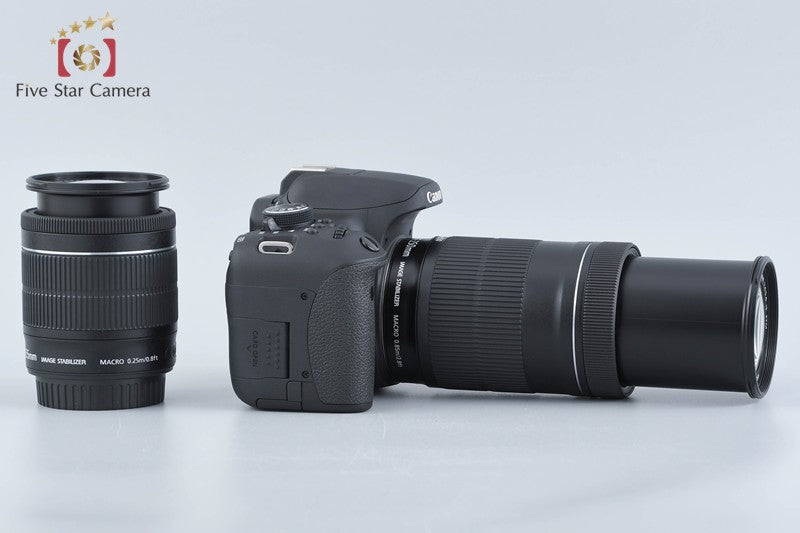 "Count 127" Canon EOS Kiss X8i / Rebel T6i / 750D 24.2 MP 18-55 55-250 Lenses