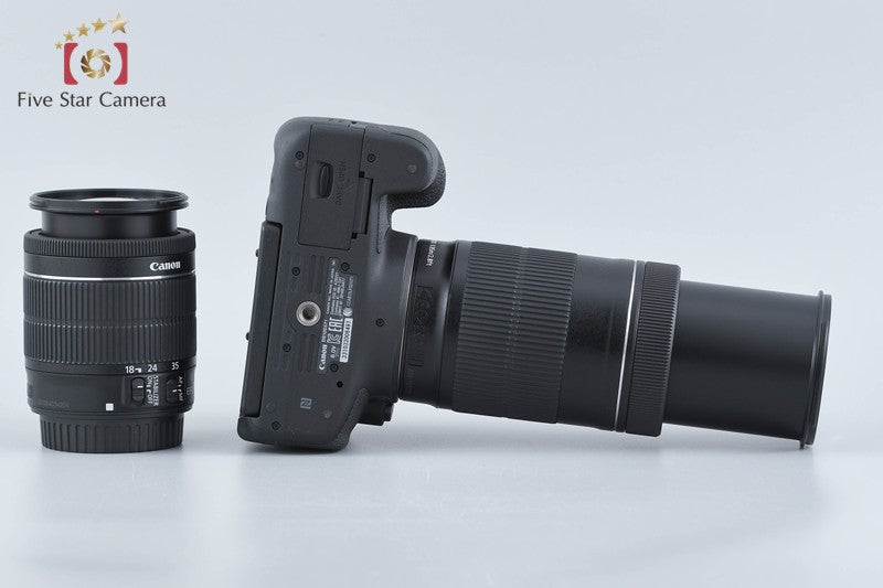 "Count 127" Canon EOS Kiss X8i / Rebel T6i / 750D 24.2 MP 18-55 55-250 Lenses