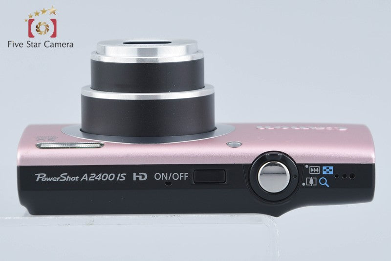 Canon PowerShot A2400 IS Pink 16.0 MP Digital Camera