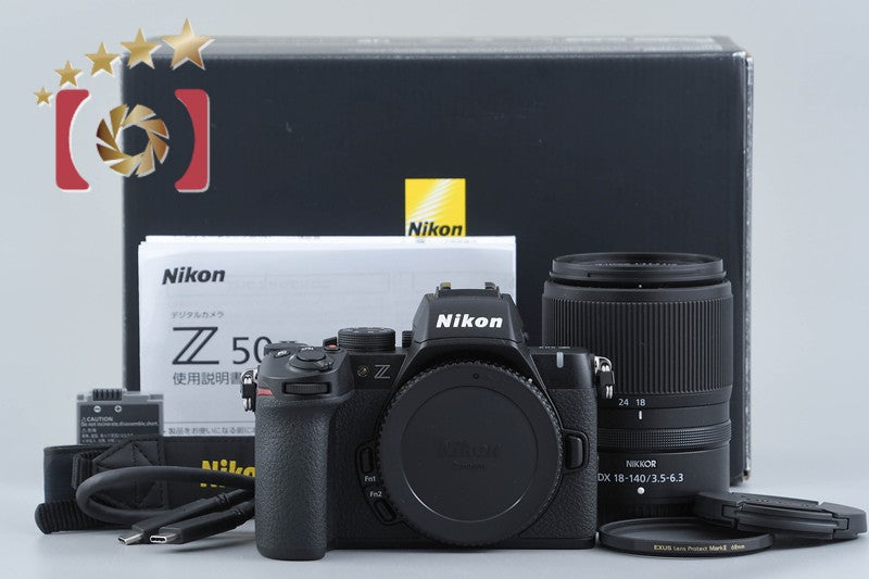 "Count 381" Nikon Z50II 20.8 MP 18-140 VR Lens w/ Box [Japanese Language Only]