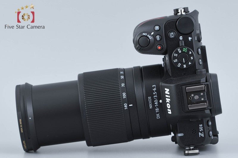 "Count 381" Nikon Z50II 20.8 MP 18-140 VR Lens w/ Box [Japanese Language Only]