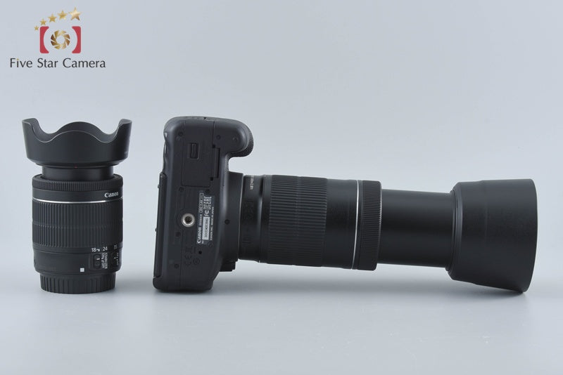 Canon EOS Kiss X7i / Rebel T5i / 700D 18.0 MP 18-55 55-250 Lenses
