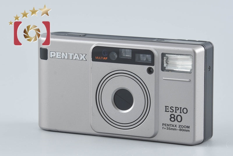 Pentax ESPIO 80 Silver 35mm Point & Shoot Film Camera