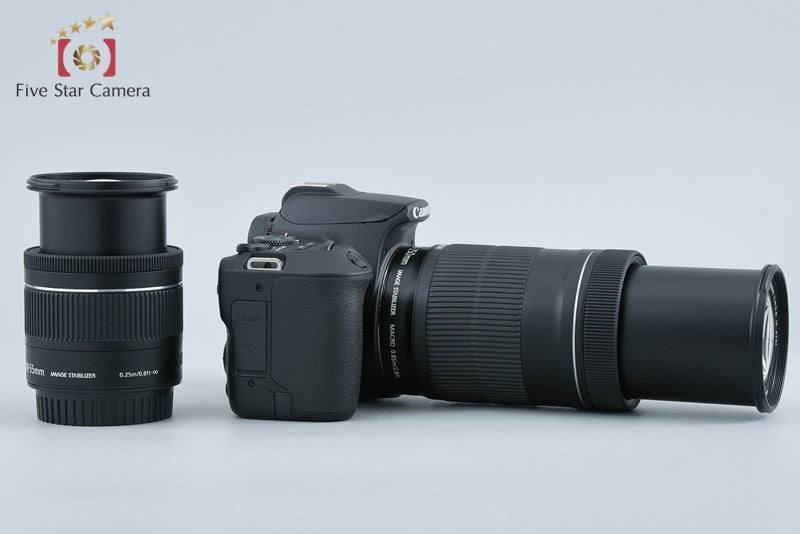 Canon EOS Kiss X10 / Rebel SL3 / 250D / 200DII 24.1 MP 18-55 55-250 Lens w/ Box