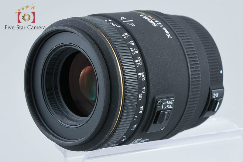 Sigma 70mm f/2.8 EX DG MACRO for Canon