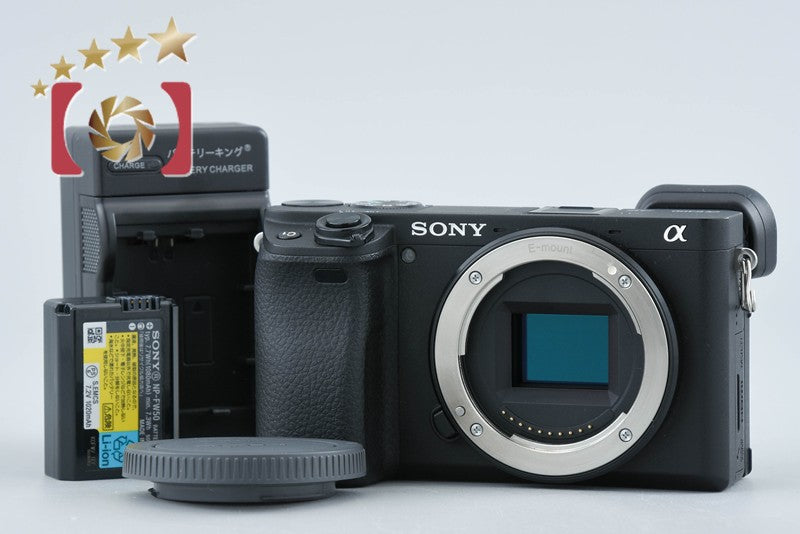 Sony Alpha α6400 ILCE-6400 Black 24.2 MP Digital Camera [Japanese Language Only]