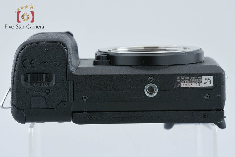 Sony Alpha α6400 ILCE-6400 Black 24.2 MP Digital Camera [Japanese Language Only]