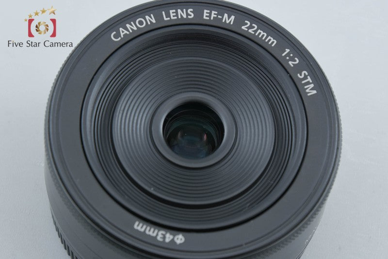 Canon EF-M 22mm f/2 STM Black