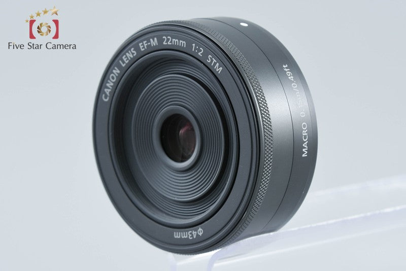 Canon EF-M 22mm f/2 STM Black