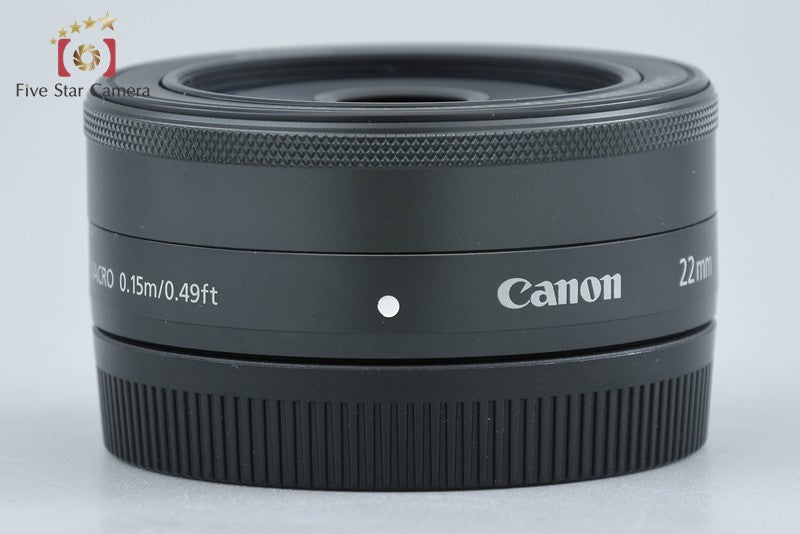 Canon EF-M 22mm f/2 STM Black