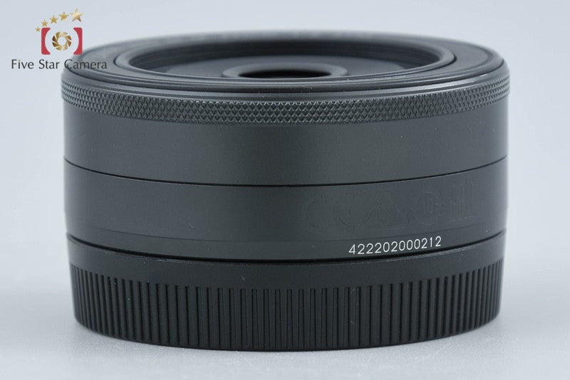 Canon EF-M 22mm f/2 STM Black