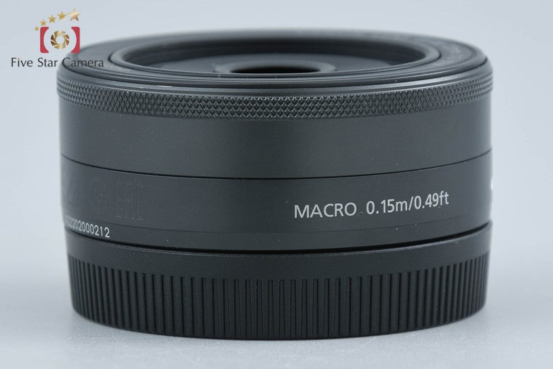 Canon EF-M 22mm f/2 STM Black
