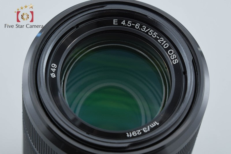 Sony E 55-210mm f/4.5-6.3 OSS Black SEL55210