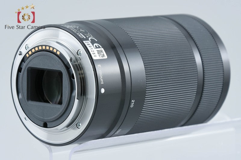 Sony E 55-210mm f/4.5-6.3 OSS Black SEL55210