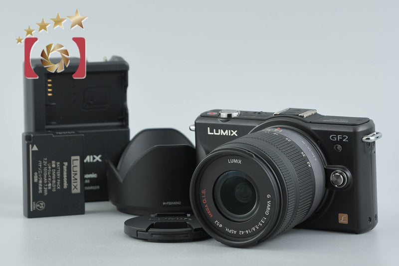 Panasonic LUMIX DMC-GF2 Black LUMIX G VARIO 14-42 Lens [Japanese Language Only]