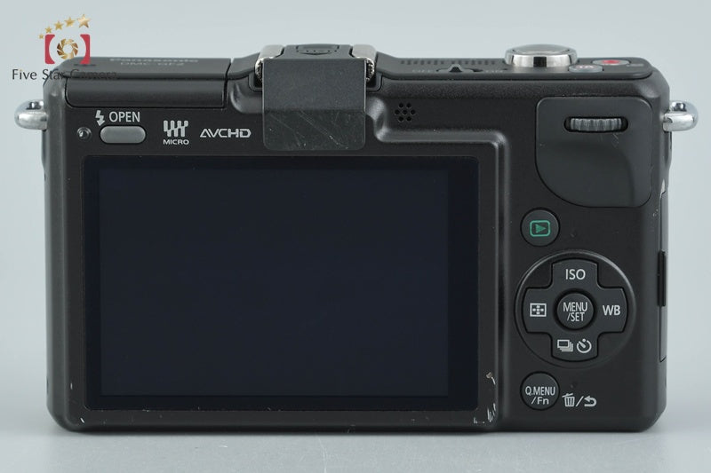 Panasonic LUMIX DMC-GF2 Black LUMIX G VARIO 14-42 Lens [Japanese Language Only]