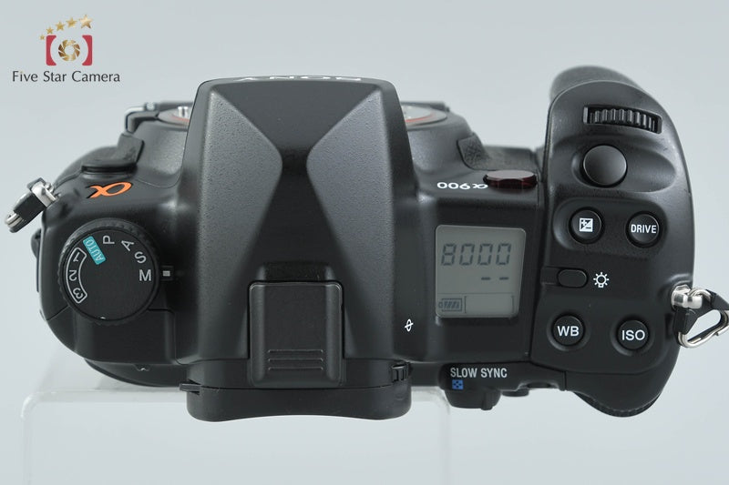 "Count 4,160" Sony α900 DSLR-A900 24.6 MP DSLR Camera [Japanese Language Only]