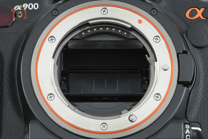 "Count 4,160" Sony α900 DSLR-A900 24.6 MP DSLR Camera [Japanese Language Only]
