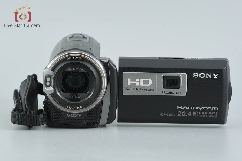 Sony Handycam HDR-PJ590V Digital Camcorder w/ Box [Japanese Language Only]