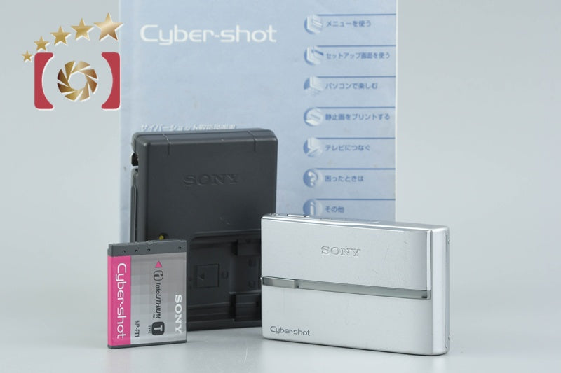 Sony Cyber-Shot DSC-T9 Silver 6.0 MP Digital Camera [Japanese Language Only]