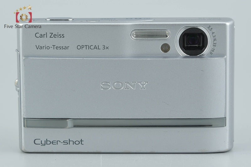 Sony Cyber-Shot DSC-T9 Silver 6.0 MP Digital Camera [Japanese Language Only]