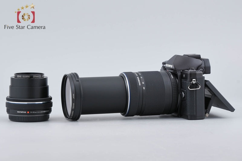 "Count 481" Olympus OM-D E-M10 Mark II Black 16.1 MP 14-42 40-150 Lenses