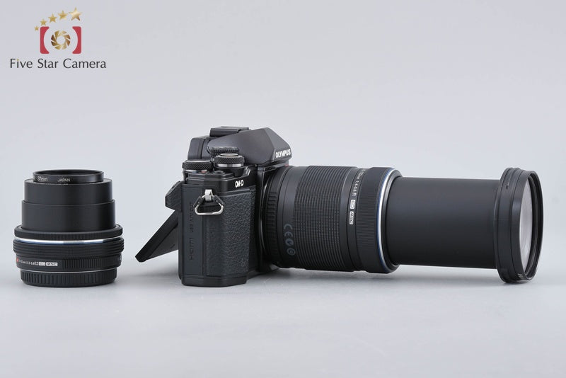 "Count 481" Olympus OM-D E-M10 Mark II Black 16.1 MP 14-42 40-150 Lenses