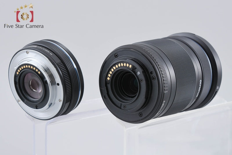 "Count 481" Olympus OM-D E-M10 Mark II Black 16.1 MP 14-42 40-150 Lenses