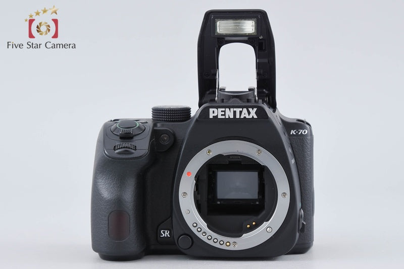 PENTAX K-70 Black 24.0 MP DSLR Camera 18-135 WR Lens
