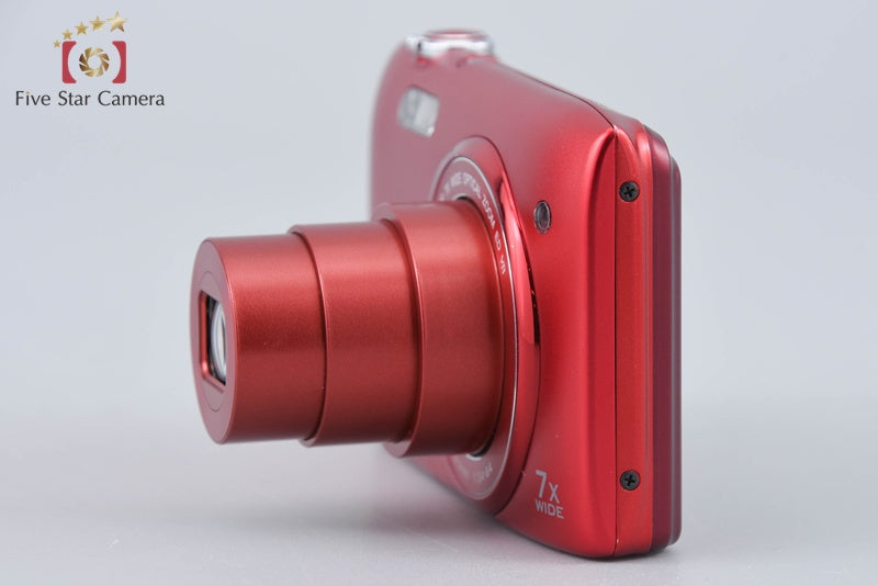 Nikon COOLPIX S3500 Raspberry Red 20.0 MP Digital Camera