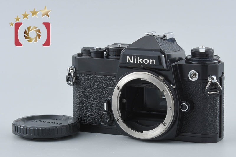 Nikon FE Black 35mm SLR Film Camera Body