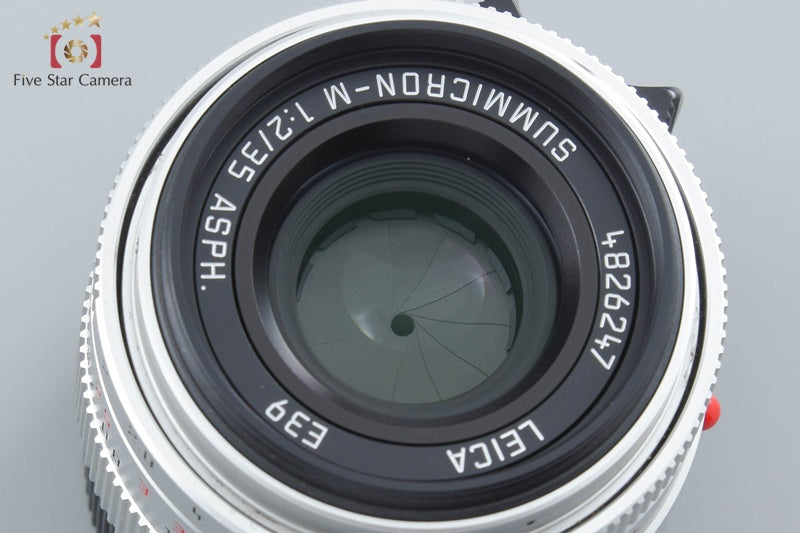 Leica SUMMICRON-M 35mm f/2 ASPH. E39 11674 Silver