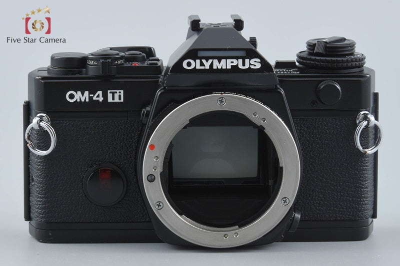 Olympus OM-4Ti Black 35mm SLR Film Camera Body