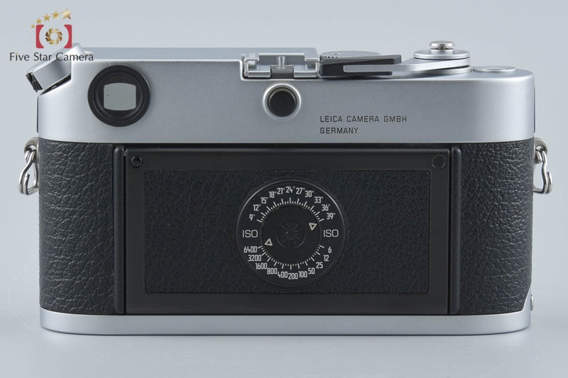Leica M6 Chrome 35mm Rangefinder Film Camera Body