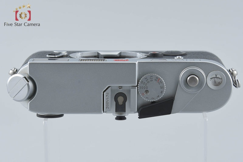 Leica M6 Chrome 35mm Rangefinder Film Camera Body